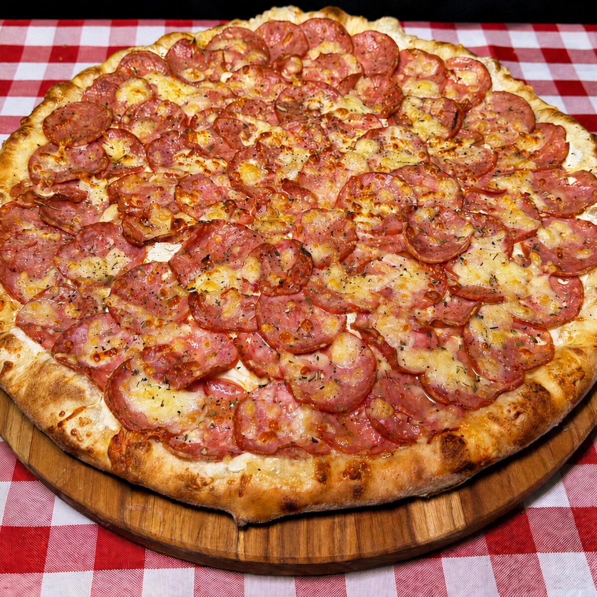 Pizza Calabresa Cremosa da Luigi’s